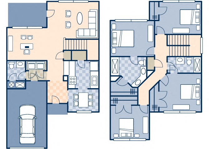 Floor Plans Fort Carson Family Homes Rental Homes in